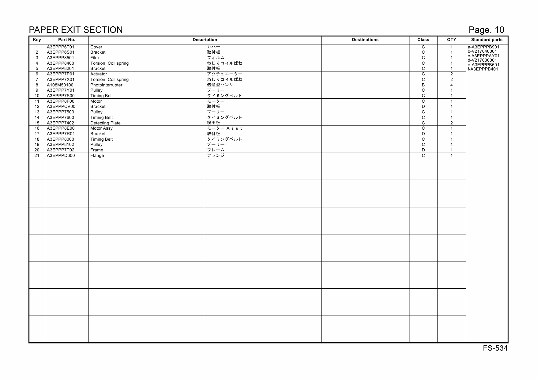 Konica-Minolta Options FS-534 A3EP Parts Manual-4